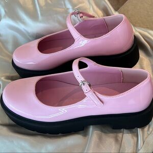 Pink Wild Diva Lounge Mary Jane Shoes Size 7.5 BRAND NEW